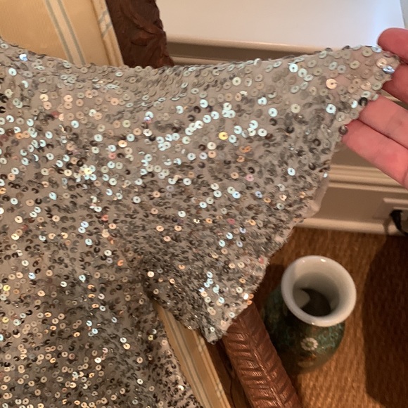 JENS PIRATE BOOTY FOR FREE PEOPLE DARK WATERS SEQUIN EMBELLISHED MINI DRESS M - Picture 9 of 15